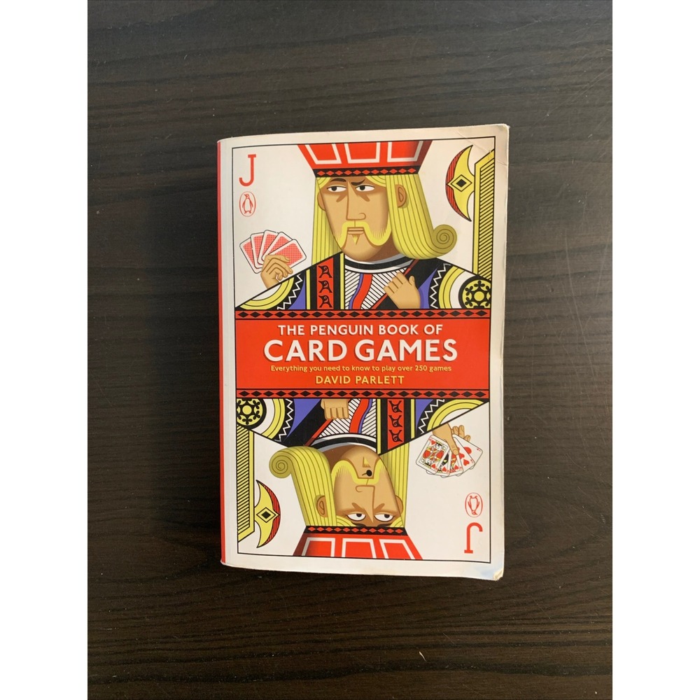 The Penguin Book of Card Games David Parlett 250+ Games 2008 Paperback
